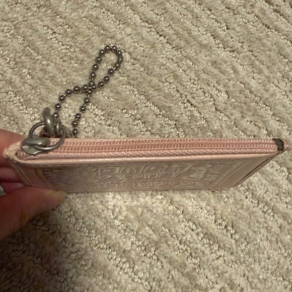 Coach Light Pink Poppy Card Holder - Picture 5 of 8